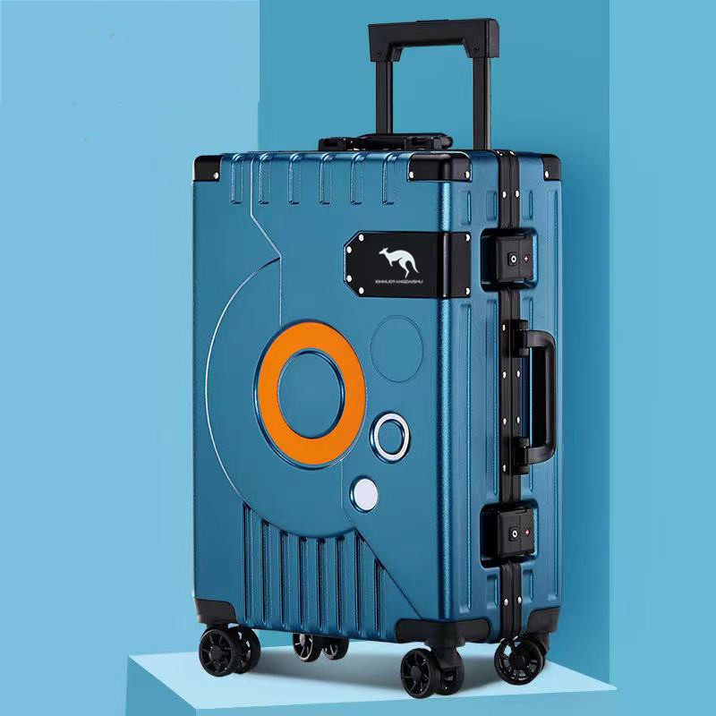 Aluminum Frame Carry On Luggage - กระเป๋าเดินทางโครงอะลูมิเนียมสำหรับผู้ชายและผู้หญิง กระเป๋าเดินทางขนาด 20 นิ้ว กระเป๋าเดินทางแบบมีรหัสล็อคขนาด 30