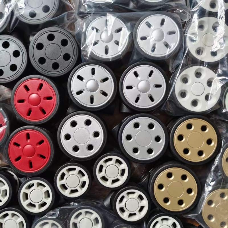 Silent Replacement Luggage Wheels - เหมาะสำหรับเปลี่ยนล้อกระเป๋าเดินทาง Rimowa ล้อกระเป๋าเดินทางแบบเงียบ ล้อหมุน อุปกรณ์ซ่อมกระเป๋าเดินทาง