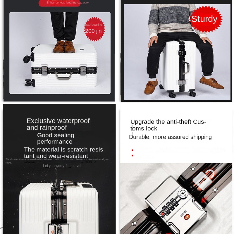 กระเป๋าเดินทางโครงอะลูมิเนียมส - Aluminum Frame Carry On Luggage บทวิจารณ์และราคา