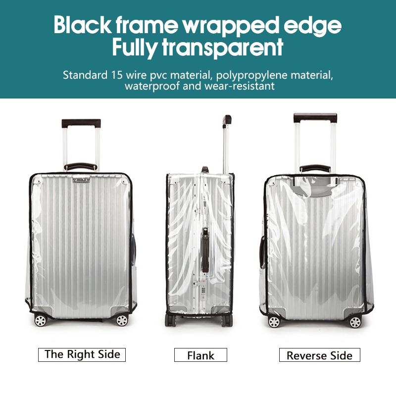 2027 ผ้าคลุมกระเป๋าเดินทางแบบใ - Luggage Protective Cover Transparent บทวิจารณ์และราคา