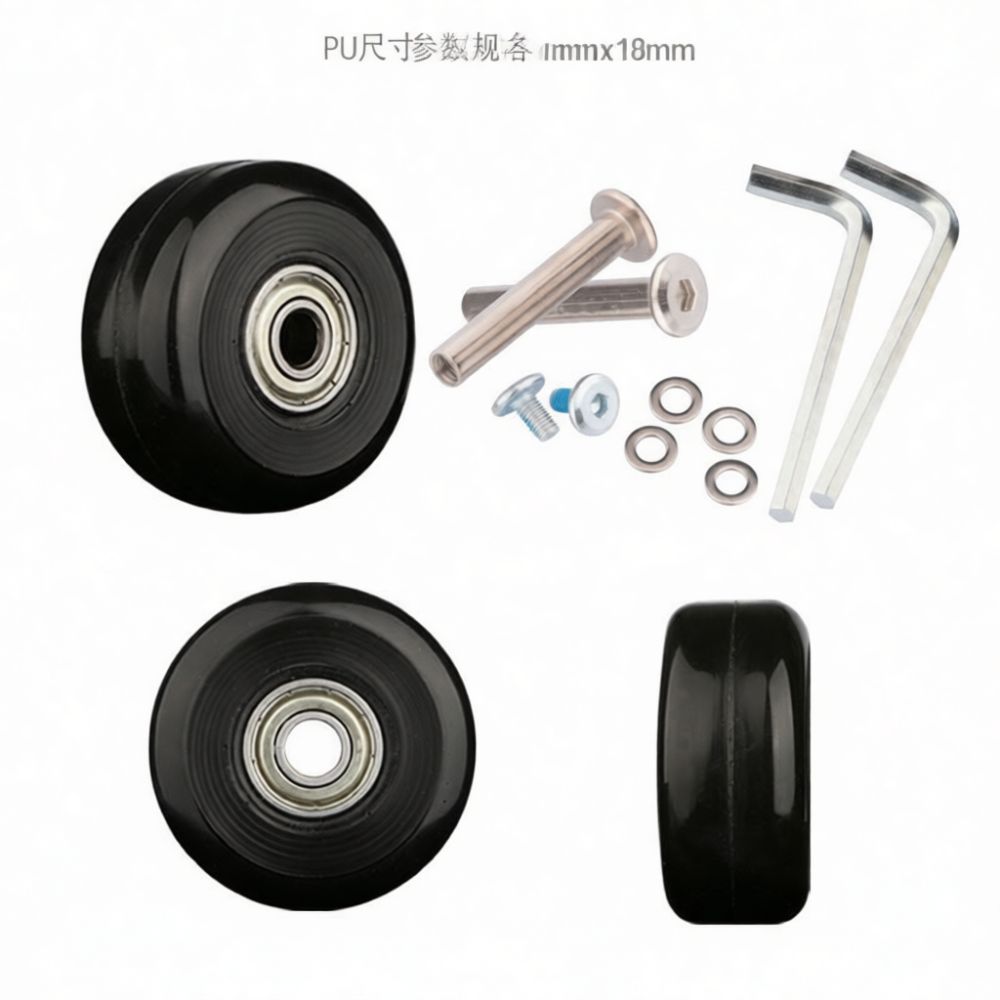 ล้อสำหรับกระเป๋าเดินทาง ล้อยาง - Silent Replacement Luggage Wheels บทวิจารณ์และราคา