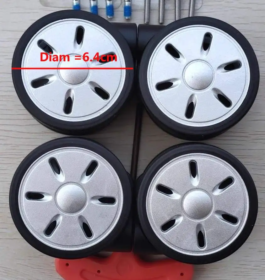 เหมาะสำหรับเปลี่ยนล้อกระเป๋าเด - Silent Replacement Luggage Wheels บทวิจารณ์และราคา